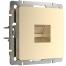 W1181011 Розетка Ethernet RJ-45 (шампань)