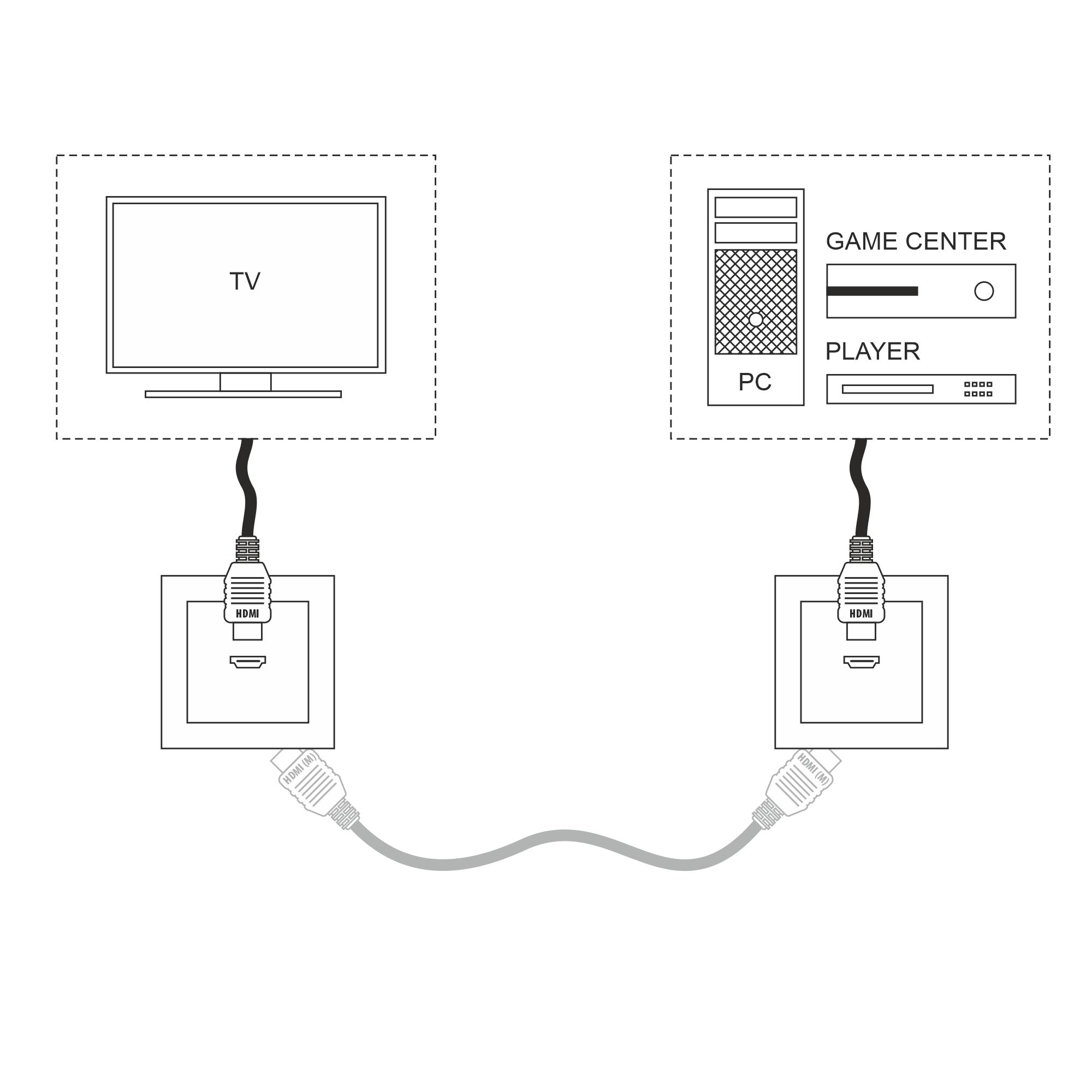 Схема подключения hdmi розетки