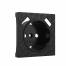 W1279508 Накладка для розетки USB (hammer черный)