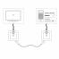 WL07-60-11 Розетка HDMI (серо-коричневый)
