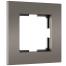 W0012963 Рамка на 1 пост Slab (бронза матовый)